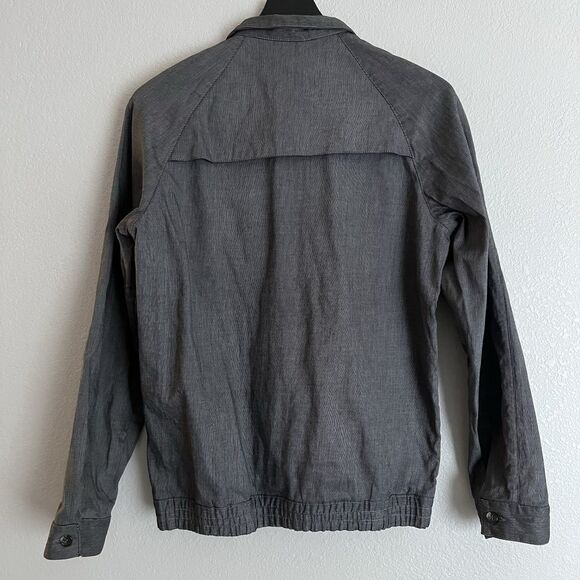 Vintage APC Men’s Light Bomber Jacket Size XS Grey - Picture 2 of 5